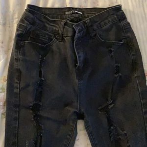 Fashion nova black jeans